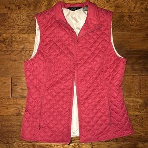 Eddie Bauer insulated puffy vest in medium